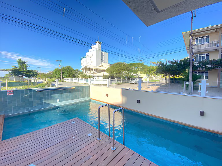 cód 32 - Apartamento á 100 m do mar com vista