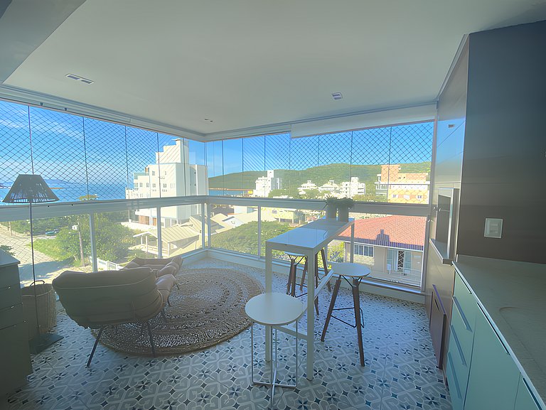 cód 32 - Apartamento á 100 m do mar com vista