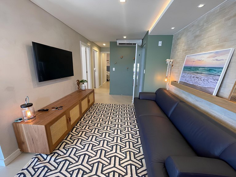 cód 32 - Apartamento á 100 m do mar com vista