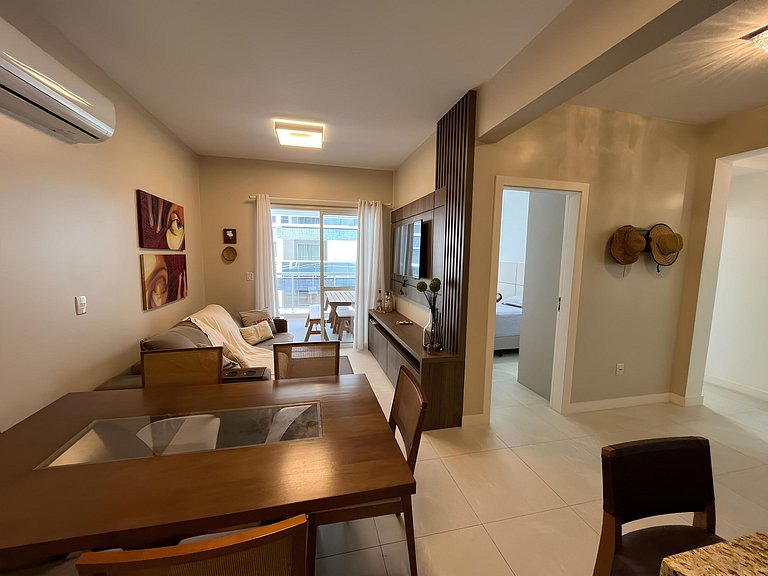 Cód 44 - Excelente apartamento á 280m do mar