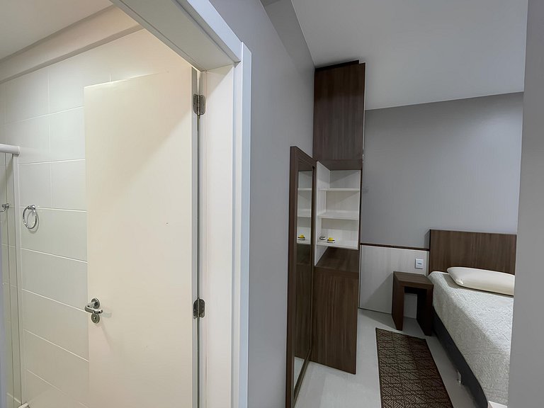 Cód 46 - Apartamento espetacular á 280m do mar