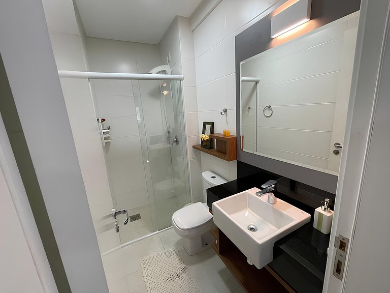Cód 46 - Apartamento espetacular á 280m do mar