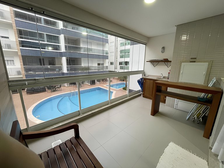 Cód 46 - Apartamento espetacular á 280m do mar
