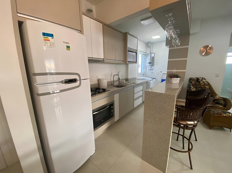 Cód 47 - Excelente apartamento, bem equipado e decorado