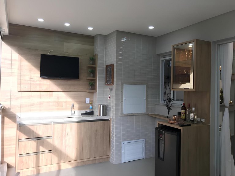 Cód 49 - Apartamento belíssimo com sacada gourmet