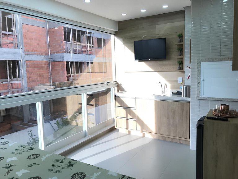 Cód 49 - Apartamento belíssimo com sacada gourmet