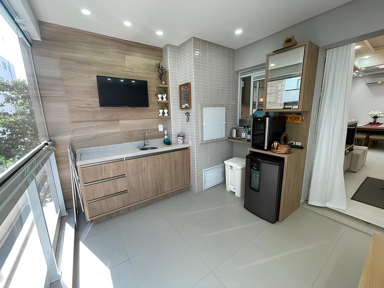 Cód 49 - Apartamento belíssimo com sacada gourmet