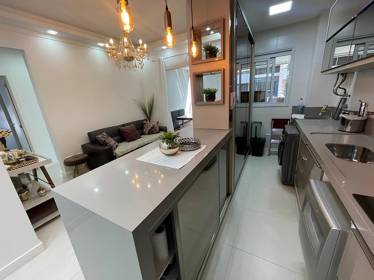 Cód 49 - Apartamento belíssimo com sacada gourmet