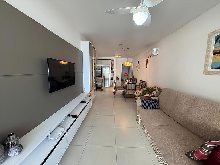 Cód 58 - Apartamento de 2 suítes com piscina.