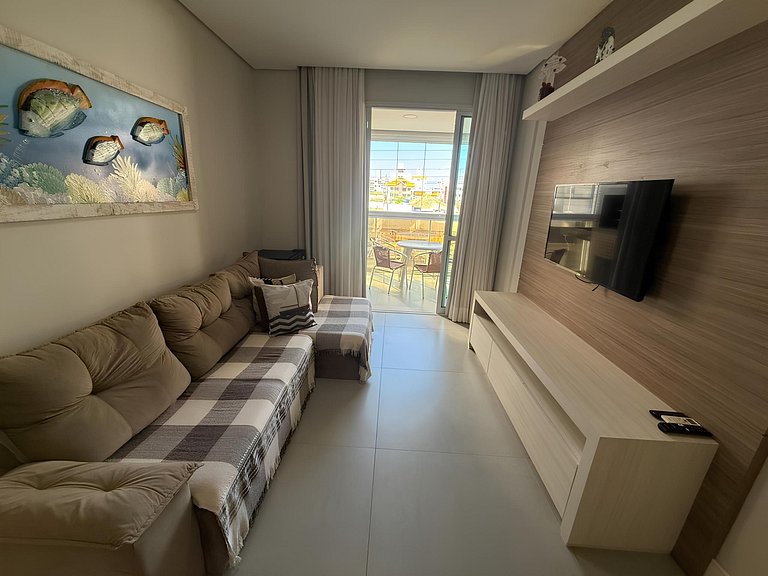 Cód 68 - Apartamento á 200m do mar
