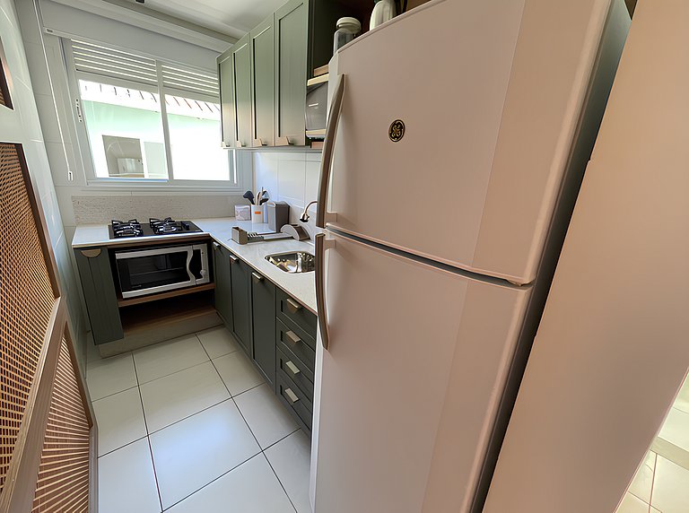 Cód 72 - Apartamento aconchegante á 80 m do mar
