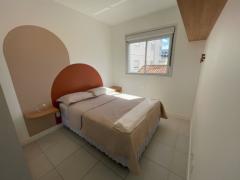 Cód 72 - Apartamento aconchegante á 80 m do mar