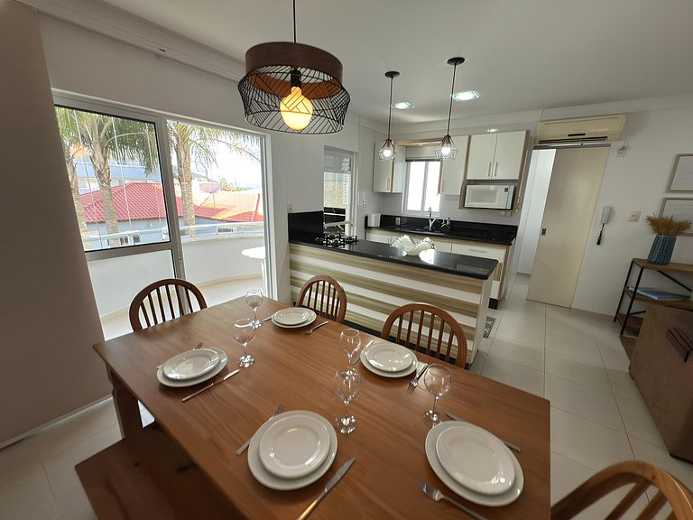Cód 78 - Belo apartamento à 80m do mar