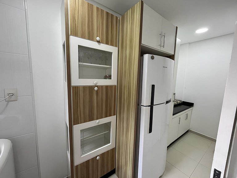 Cód 78 - Belo apartamento à 80m do mar