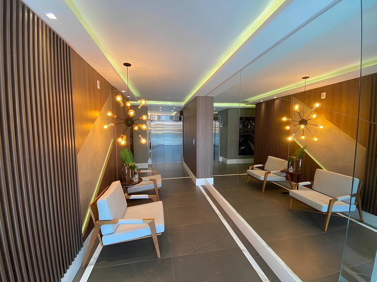 Cód 80 - Excelente Apartamento á 180m do mar