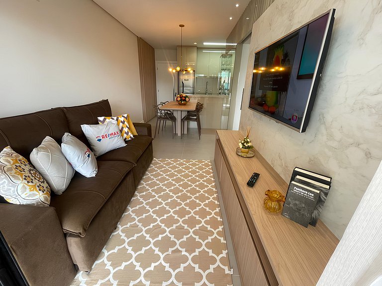 Cód 82 - Apartamento á 280m do mar