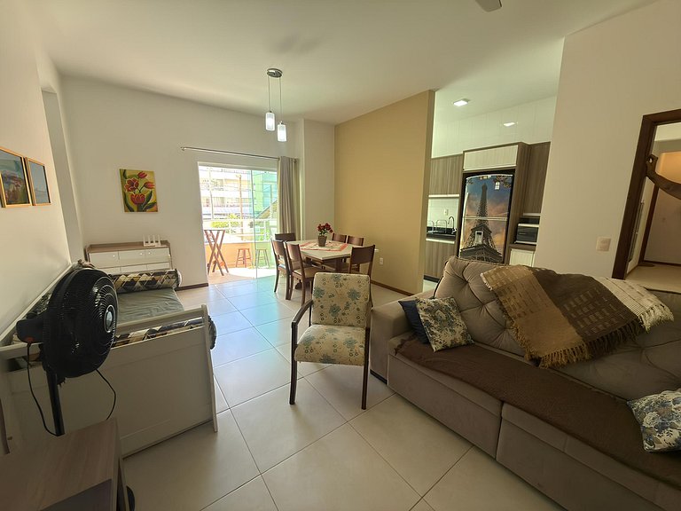 Cód 86 - Apartamento á 100m do mar