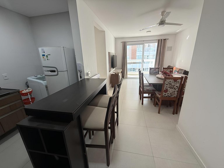 cód 88- Apartamento aconchegante á 100m do mar