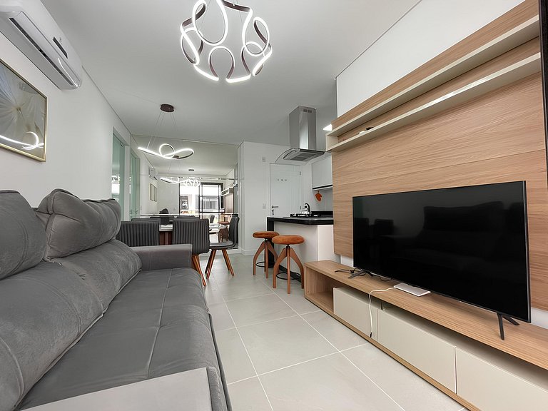 Cód 98 - Belissímo apartamento á 280m do mar