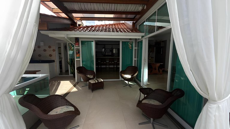 Cód 111-Casa aconchegante apenas 250m do mar
