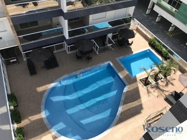 Cód 131- belo apartamento  á 280 metros do mar