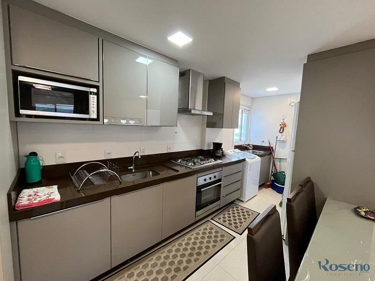 Cód 131- belo apartamento  á 280 metros do mar