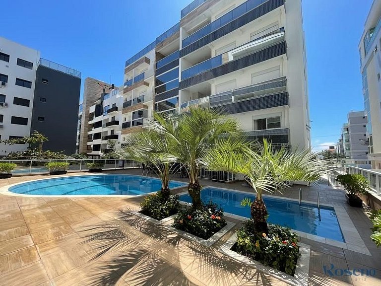 Cód 131- belo apartamento  á 280 metros do mar