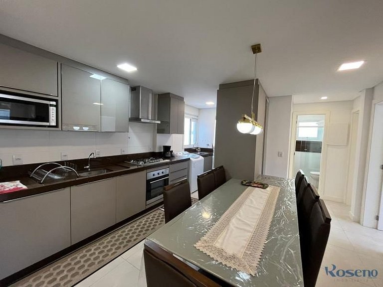 Cód 131- belo apartamento  á 280 metros do mar