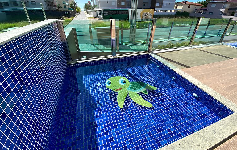Cód 121 - Apartamento á 280m do mar