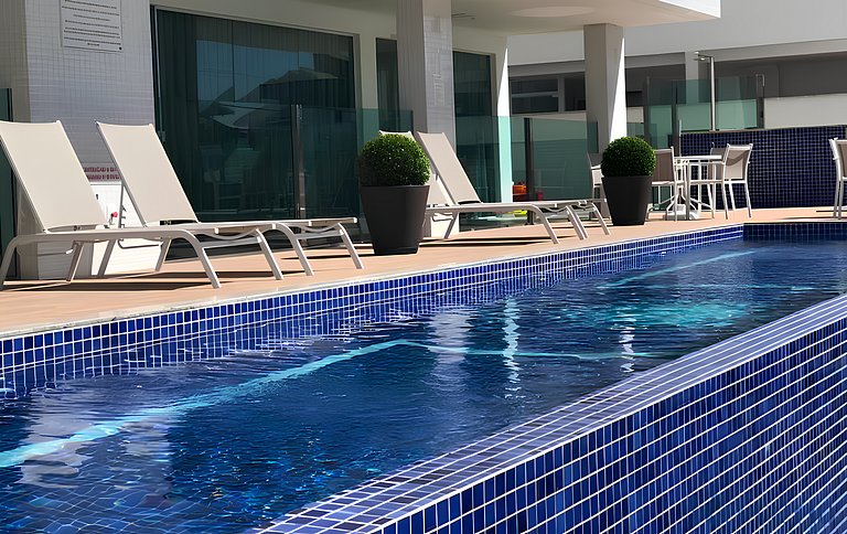 Cód 121 - Apartamento á 280m do mar