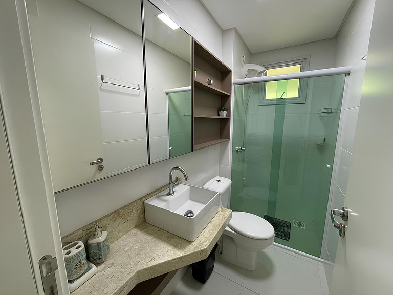 Cód 121 - Apartamento á 280m do mar