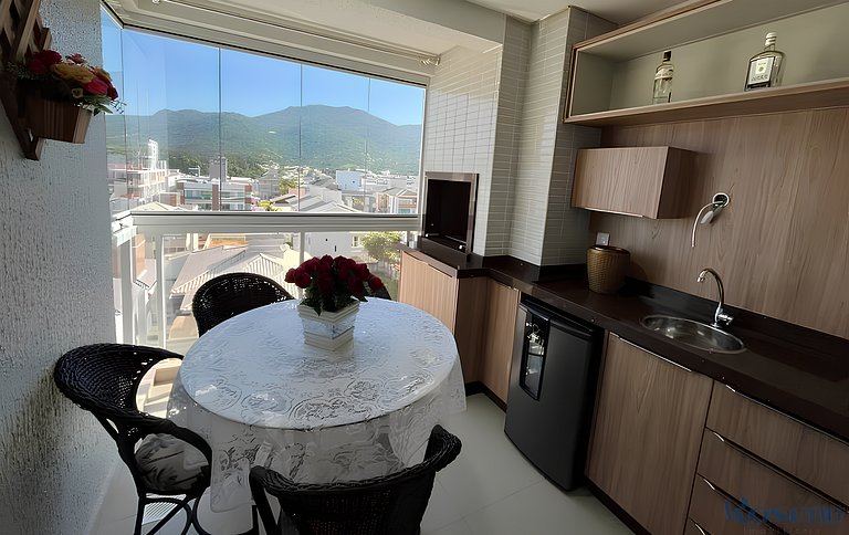 Cód 131- belo apartamento  á 280 metros do mar