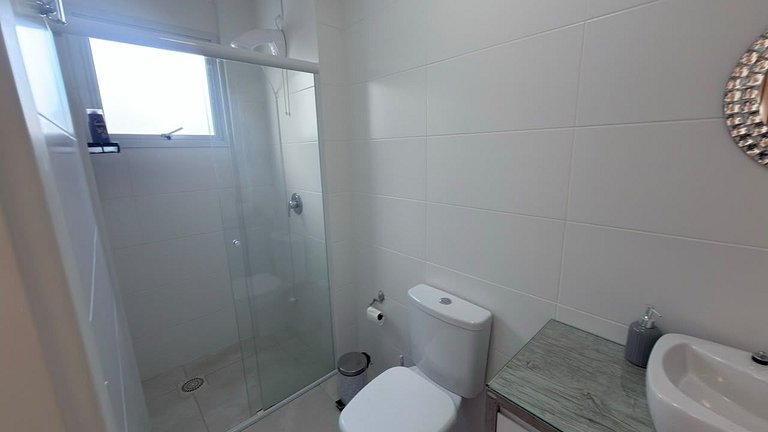 cod 48 - Apartamento com piscina á 280m do mar