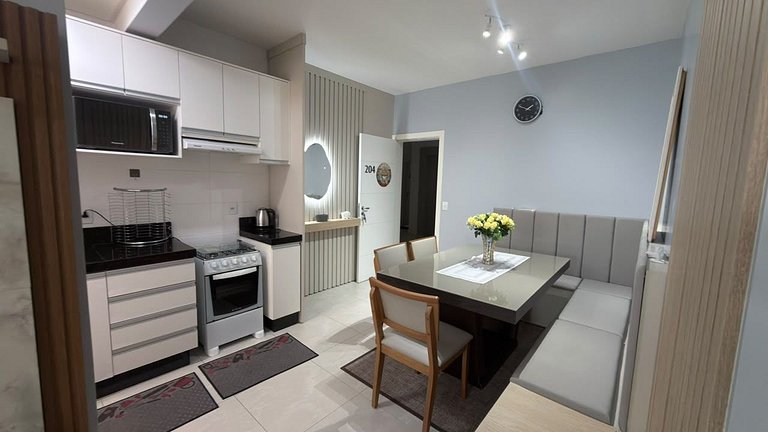 cod 48 - Apartamento com piscina á 280m do mar