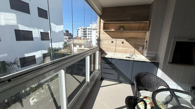 cod 48 - Apartamento com piscina á 280m do mar