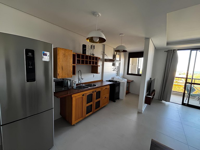 Cód 100 - Apartamento de 1suíte com spa e piscina