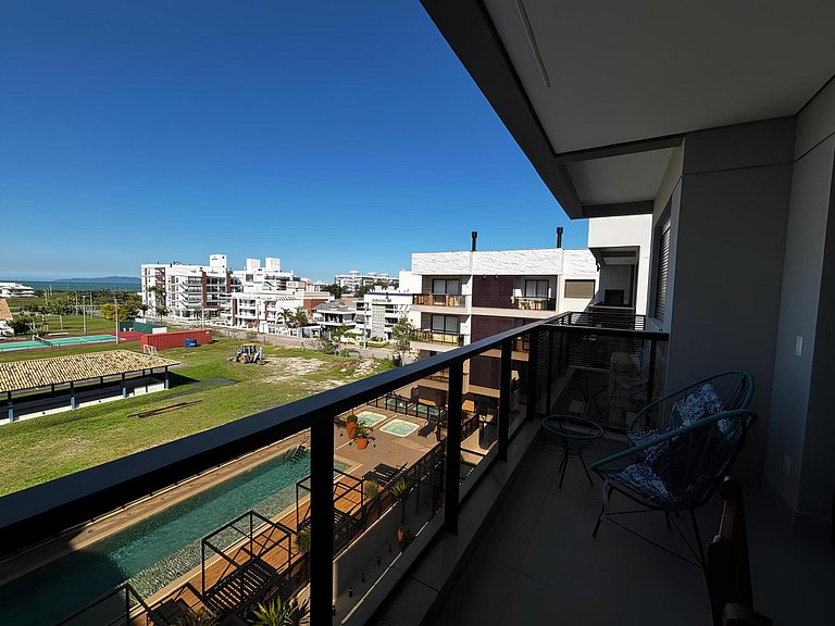 Cód 100 - Apartamento de 1suíte com spa e piscina