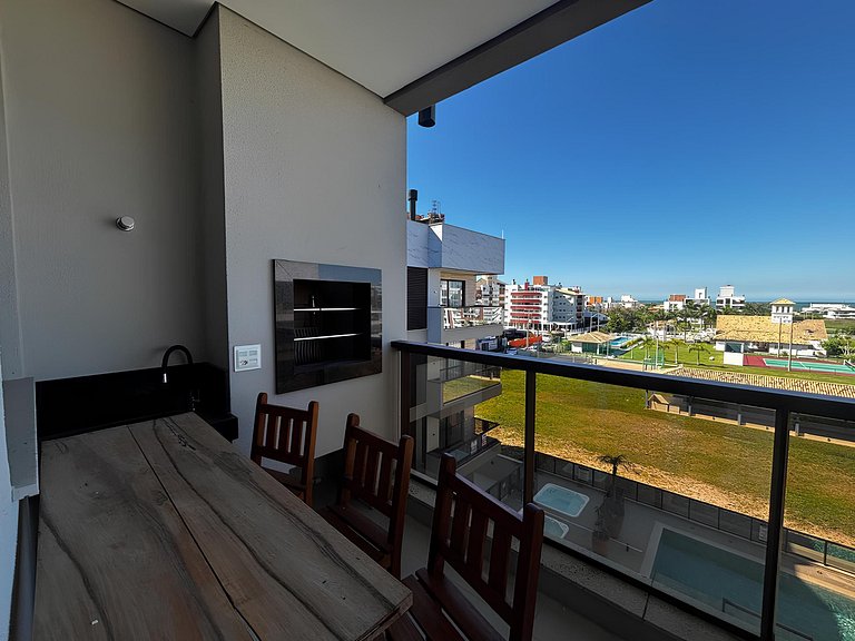 Cód 100 - Apartamento de 1suíte com spa e piscina