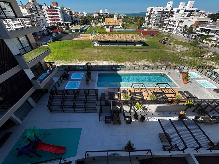 Cód 100 - Apartamento de 1suíte com spa e piscina