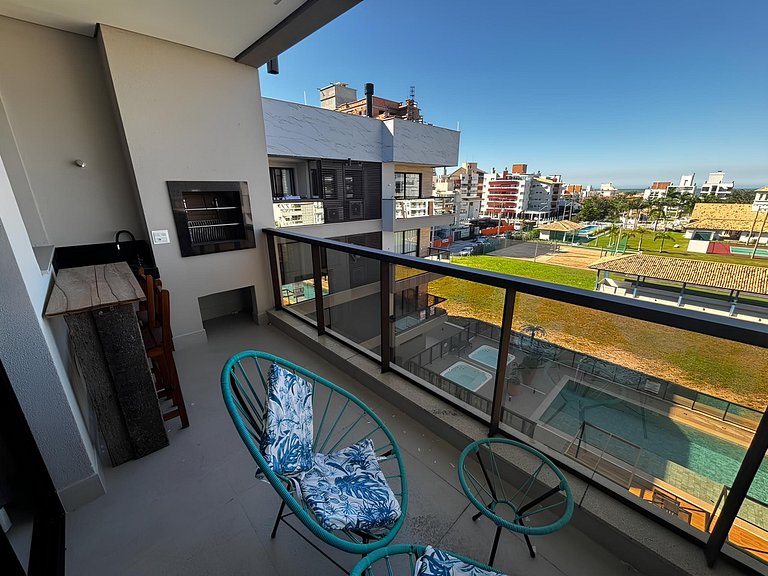 Cód 100 - Apartamento de 1suíte com spa e piscina